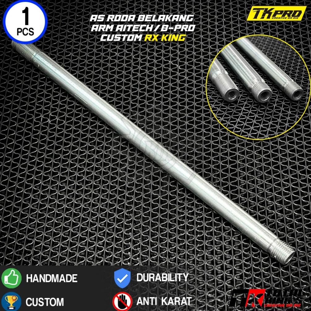 As Roda Belakang Rx King Arm Bpro/Aitech Double Tanpa Mur Dan Baut Nugi