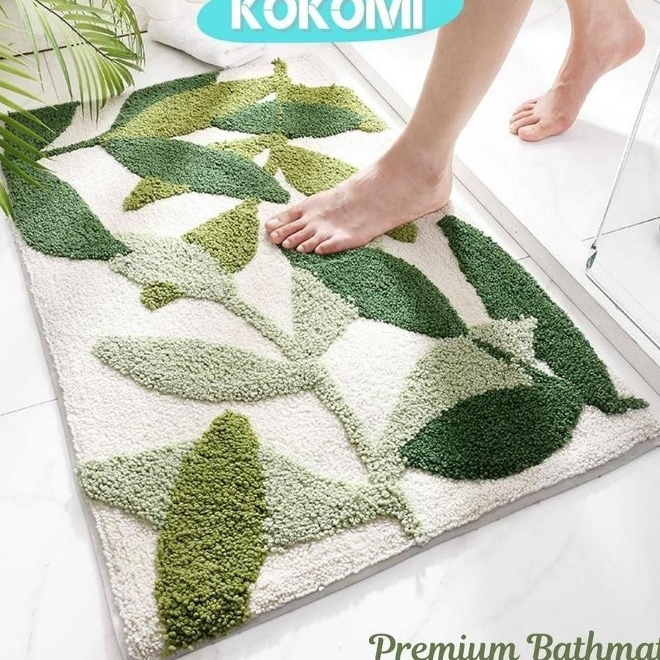Keset Hano Bathmat Keset Kamar Mandi Anti Slip Tebal Keset Tebal Menyerap Air Kamar Mandi