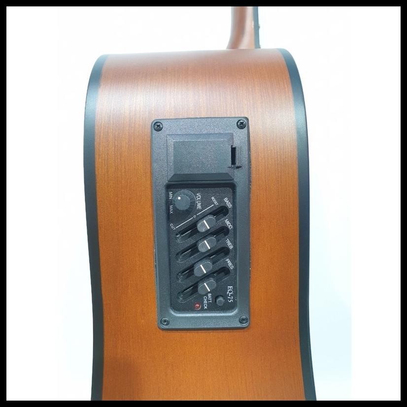 GITAR AKUSTIK ELEKTRIK MERK YAMAHA TIPE F310 EQUALIZER EQ-7545 SPRUCE SENAR STRING TRUSROD LISTRIK