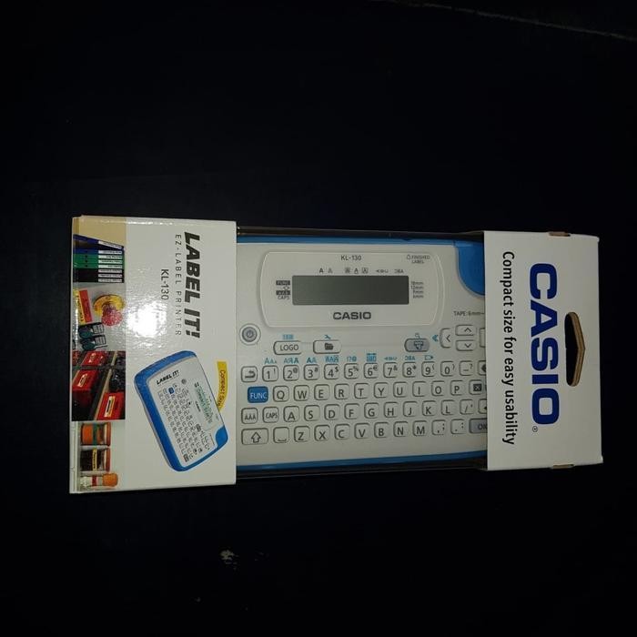 

Casio Kl 130 Label Printer Maker Original Dan Terpercaya