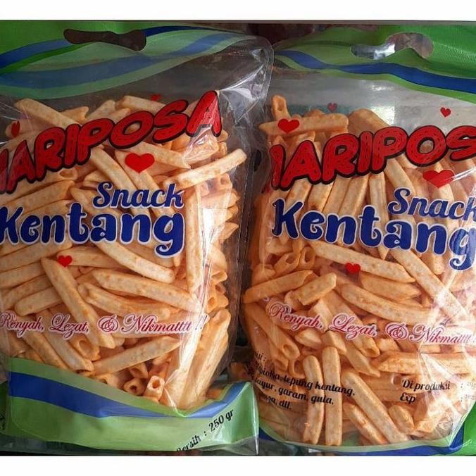 

JB MARIPOSA STICK KENTANG 250GR KEJU - CEMILAN POTATO - MAKANAN RINGAN None