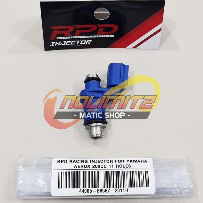 Injector Injektor RPD Racing 200cc 11 Hole Aerox 155 NMAX 2020 XSR R15