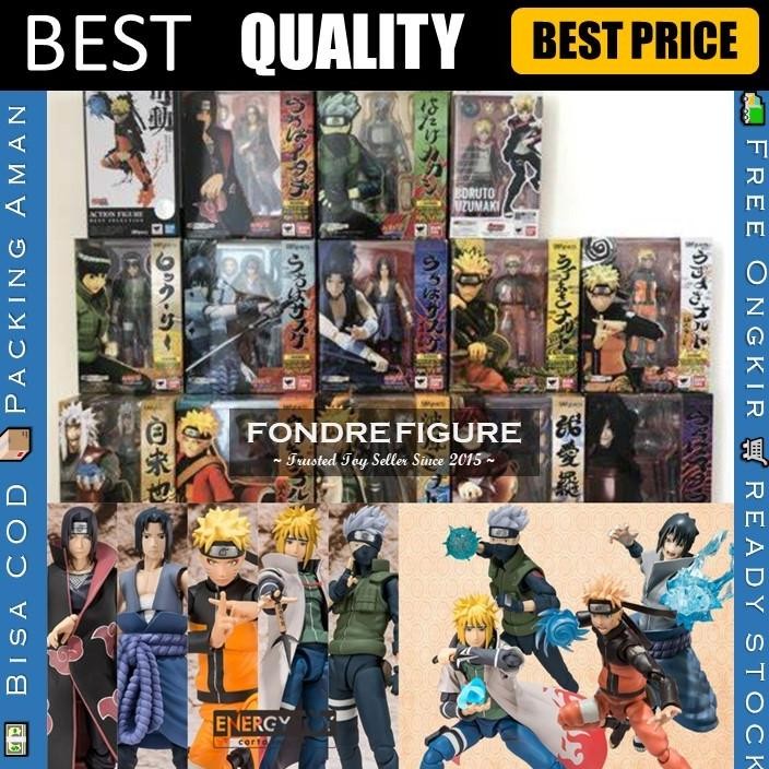 Terlaris Shf Naruto Shippuden Sasuke Madara Boruto Minato Kakashi Sharingan Sage Sakura Itachi Gaara