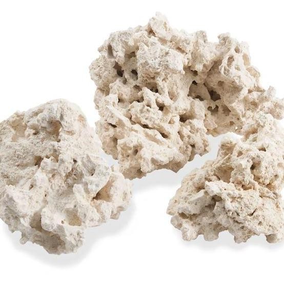 (RATU BEE) CARIBSEA SOUTH SEAS BASE ROCK PER KG - DEAD ROCK AQUARIUM AIR LAUT AQUARIUM AKUARIUM IKAN