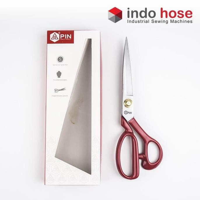 

Tersedia Gunting Jahit Baja Profesional Indohose PIN 1104 Gunting Kain 10 Inch