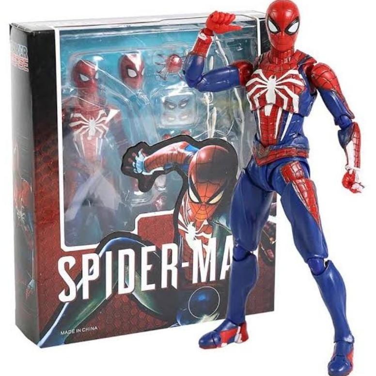 Terlaris Action Figure Shf Spiderman Ps4 Pvc 15Cm