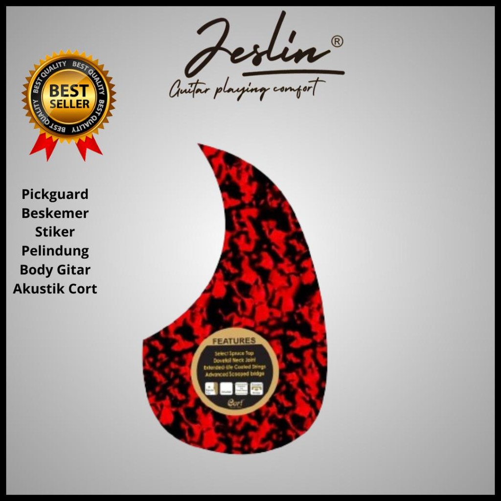 PICKGUARD BESKEMER STIKER PELINDUNG BODY GITAR AKUSTIK CORT