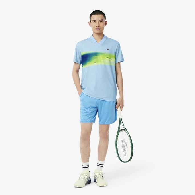Baju Kaos Polo Lacoste Tennis X Daniil Medvedev Polo Shirt Men Pria Original
