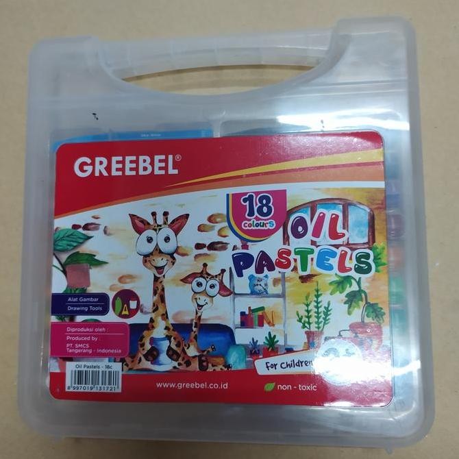 

Crayon Greebel 18 Warna Oil Pastels
