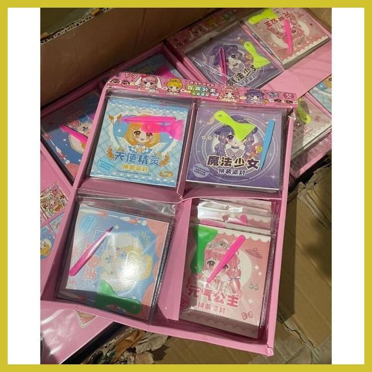 

(VIRAL PRODUK) STIKER DRESS UP FASHION / MAINAN STIKER BONGKAR PASANG / STIKER DIY DREES UP SIAP KIRIM