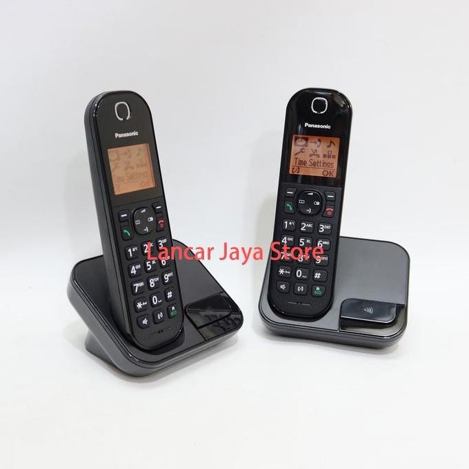 Telepon Wireless Panasonic Kx-Tgd312 Used Intercom 2 Handset