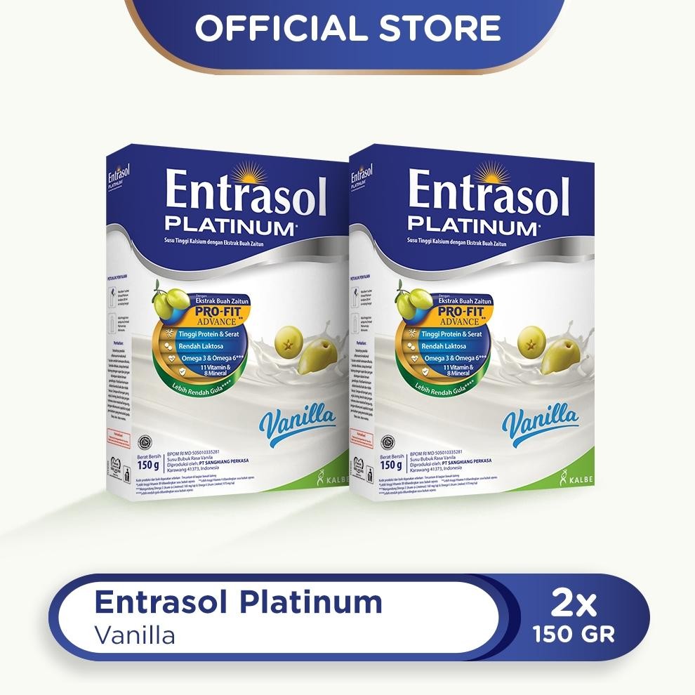 

NO_MORE TWINPACK ENTRASOL PLATINUM VANILLA 150G - 2 PCS