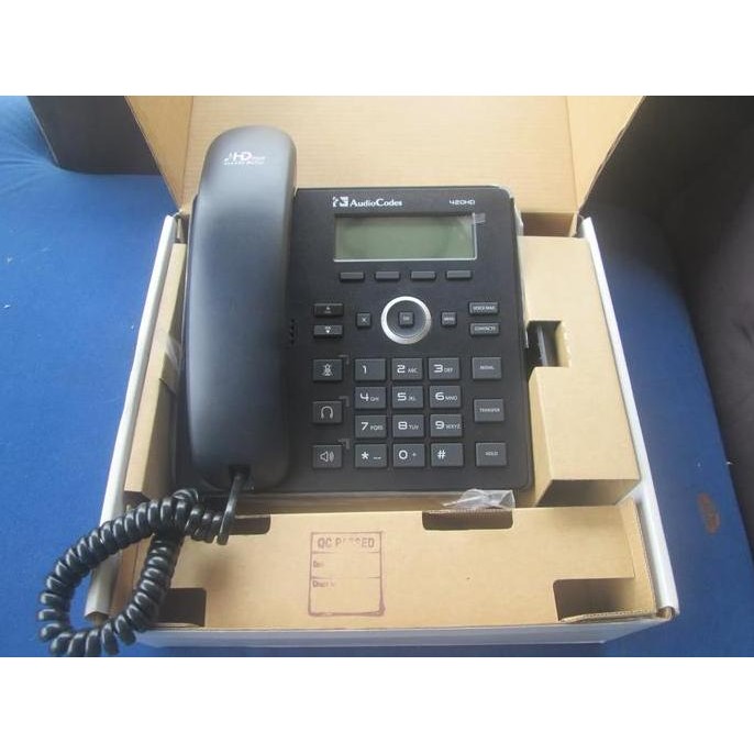 Telepon Voip Ip Phone Audiocodes 420Hd