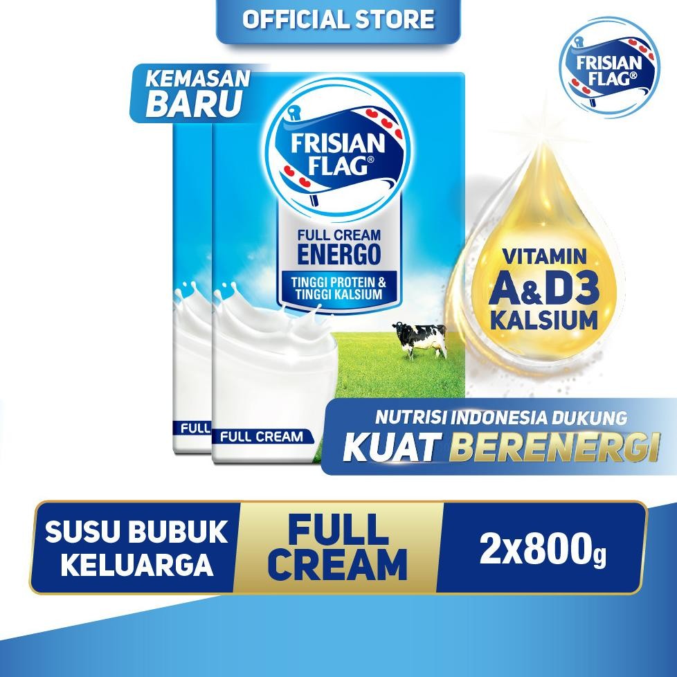 

NO_MORE Frisian Flag Fullcream Purefarm 800g x 2