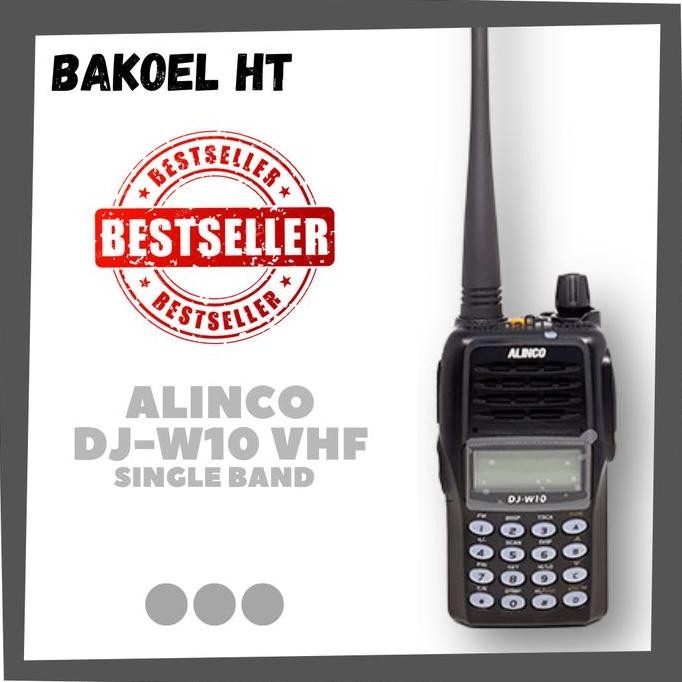 Radio Ht Handy Talky Alinco Dj-W10 Vhf / Alinco Dj W10 Single Band