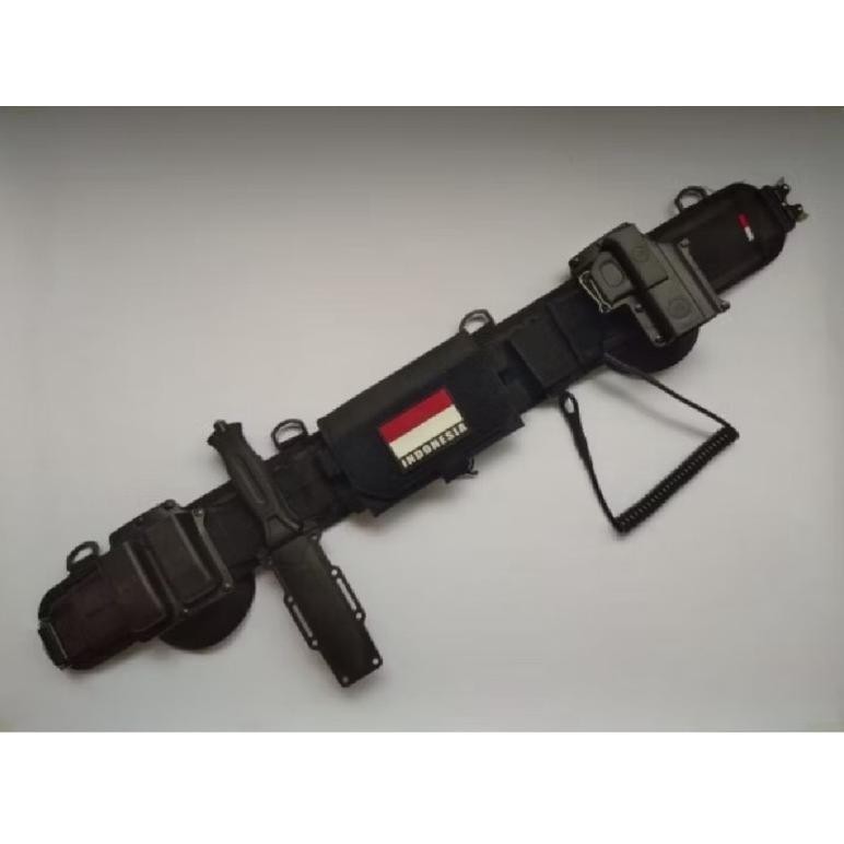 Kopel Set Tactical Pisau Lurus