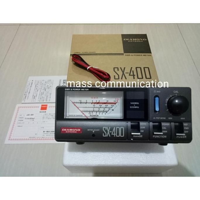 Swr & Power Meter Diamond Sx 400 (140-525 Mhz) Diamond Sx400