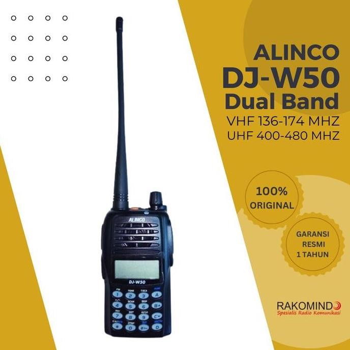 Ht Alinco Dj-W50 Dual Band