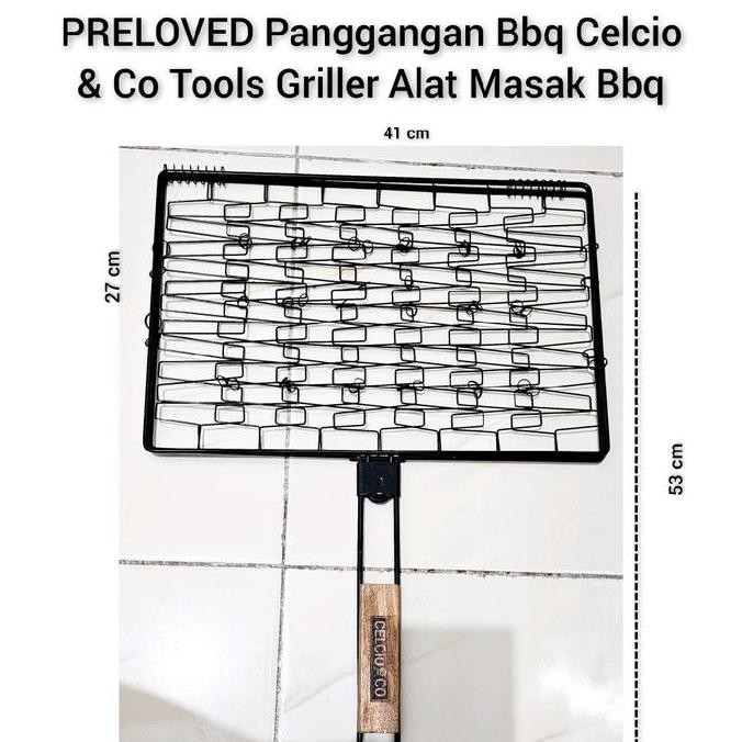 Ready...Ready...Ready...] PRELOVED Panggangan Bbq Celcio & Co Tools Griller Alat Masak Bbq Perlengka