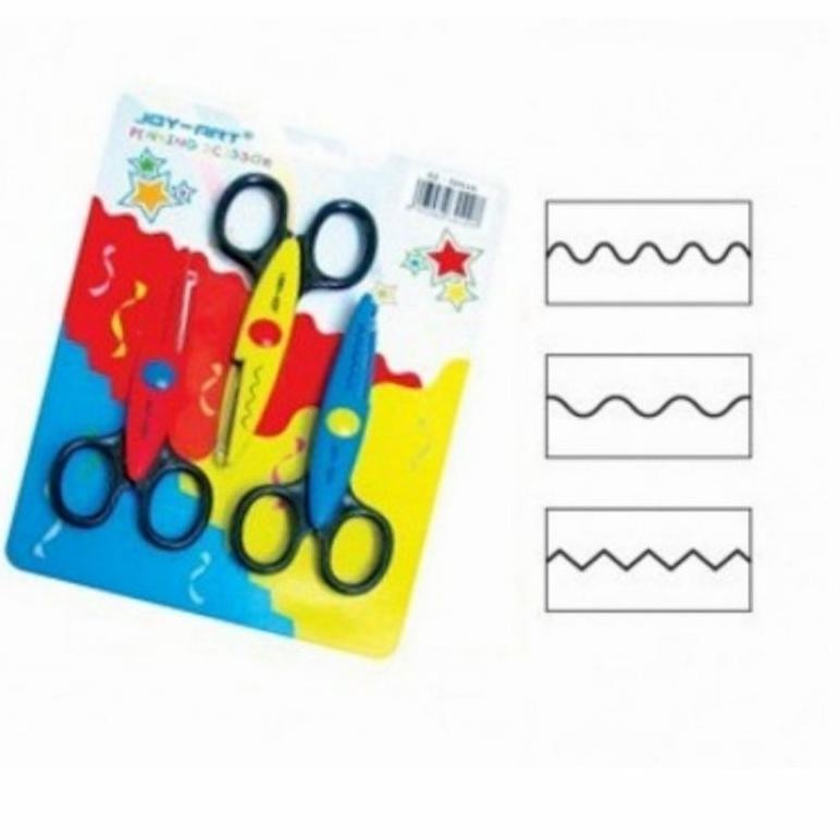 

Gunting Zig-Zag Joy-art ZZ-525JA ( 1set/3pcs ) Nugi