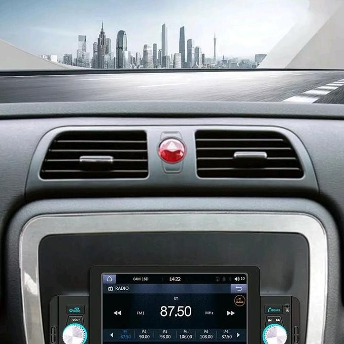 Tape mobil single din layar 5 inch android auto calay bluetooth