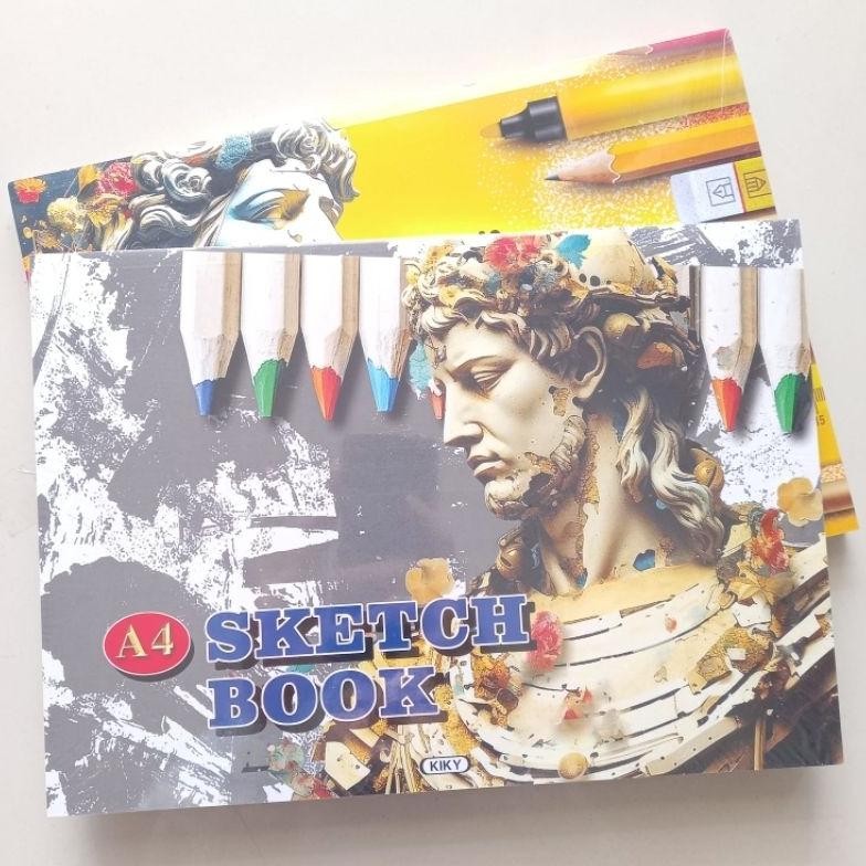 

Buku Sketsa Sketch Book Kiky A4 ( Pcs ) [ Original ] Nugi