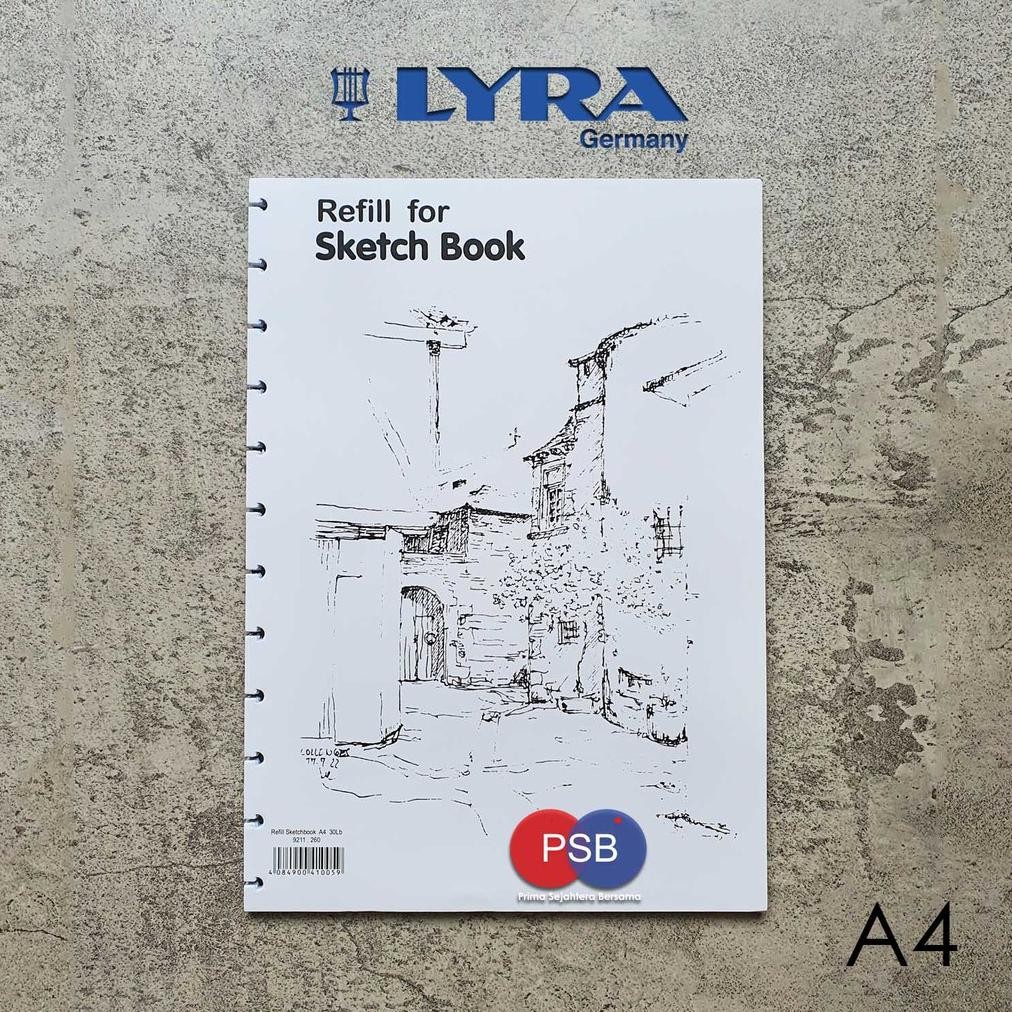 

Refill / isi ulang Lyra Sketchbook A4 Nugi