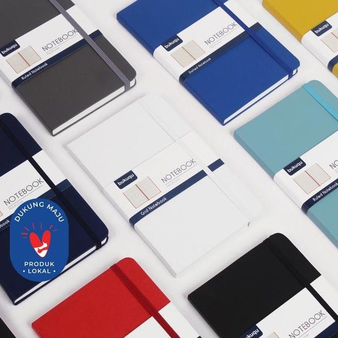 

Tersedia Bukuqu Classic Notebook Bookpaper 90gsm - Buku Catatan Aesthetic Kertas Tebal