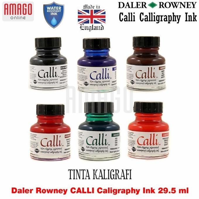 

DALER-ROWNEY - Calli - Calligraphy Ink 29.5ml - Pilih Warna Nugi