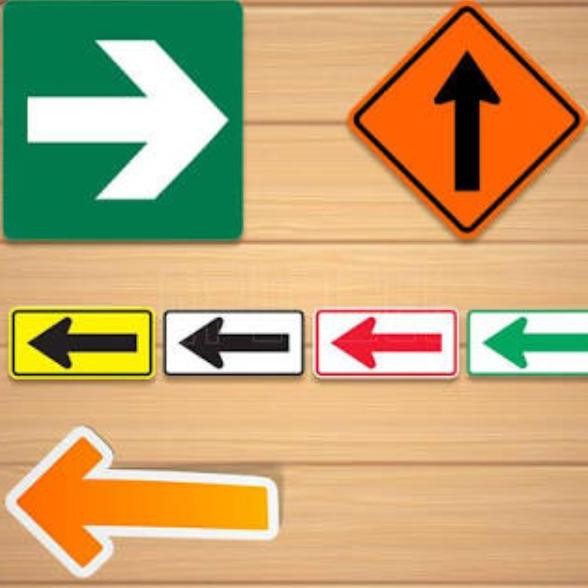 

Stiker Arah Sign Gambar Direction One Way Tanda Panah Arrow Arah