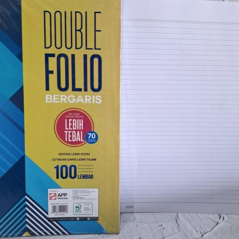 

Double Folio Sidu 100 Lembar Nugi