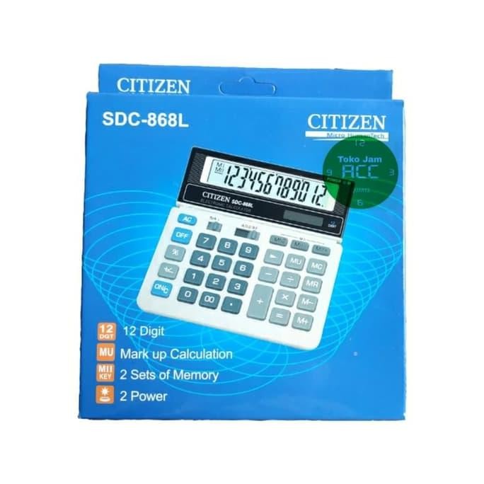 

Kalkulator Citizen SDC-868L Nugi