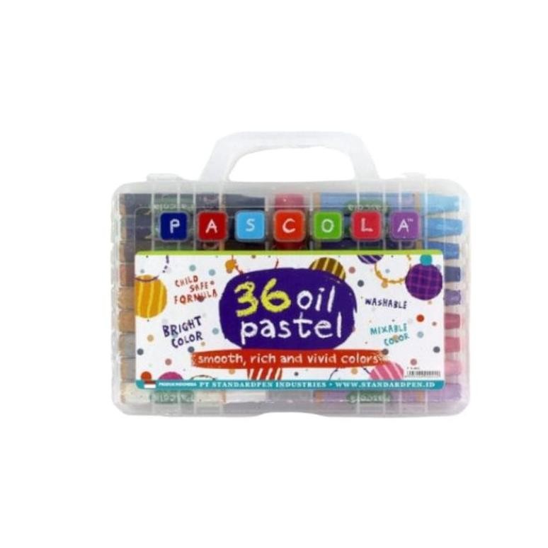 

Crayon Murah PASCOLA 36 warna Nugi