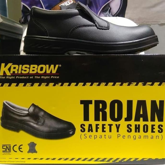 Sepatu Safety Krisbow Trojan 4Inch Promo Murah