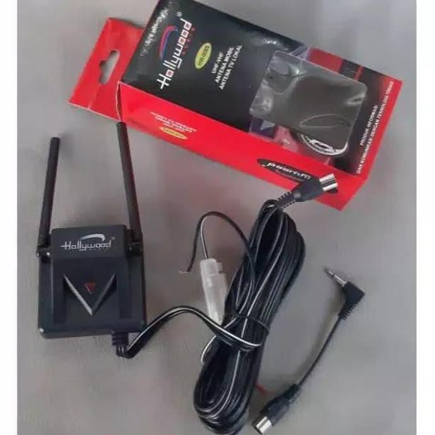 Promo Antena Tv Mobil Booster Digital Uhf Vhf Indoor Dan Outdoor