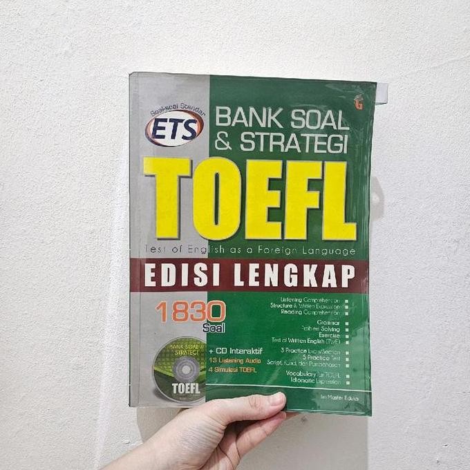 $$$$] PRELOVED Buku Bank Soal dan Strategi TOEFL