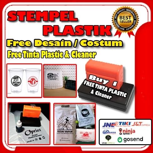 

Stempel Plastik / Sterofoam / Cup + Free Tinta+Cleaner Nugi
