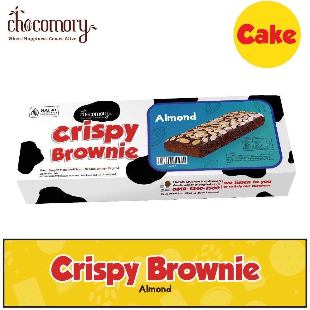 

NO_MORE Chocomory Crispy Almond Brownie
