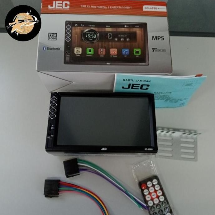 DECKLESS JEC GD 6980 / HEAD UNIT DECKLESS GD-6980