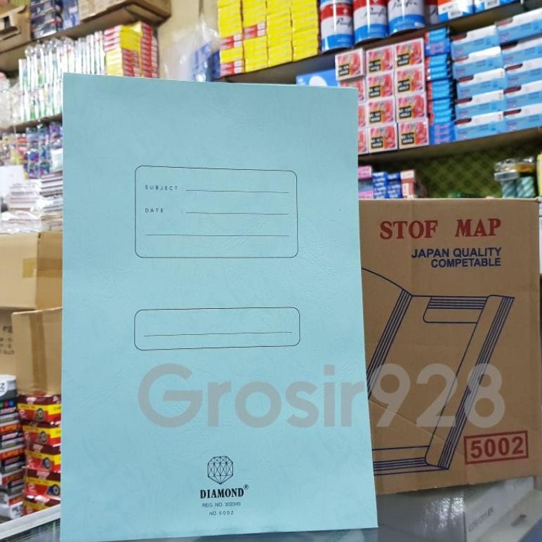 

Stopmap / Map Folder Folio Diamond 5002 Biru (isi 50 lembar) Nugi