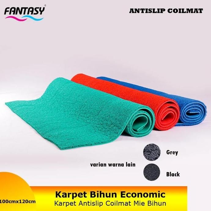 Fantasy Karpet Antislip Bihun Economic Meteran Tebal 18Mm Karpet Mie Keset Kaki Alas Mobil Karpet Ke