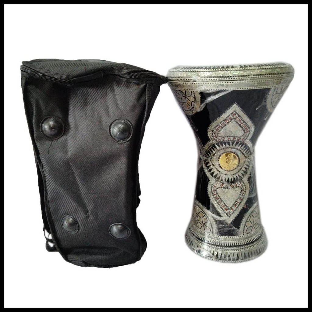 DARBUKA MESIR ALEXANDRIA 8 3/4INCH GAWHARET SOUMBATY 9INCH ASLI ORIGINAL