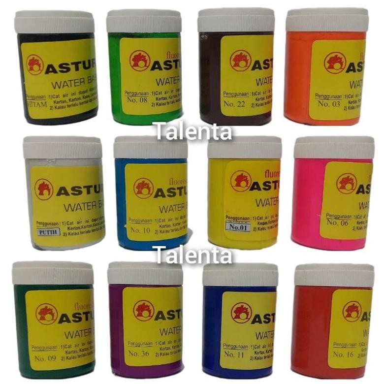 

Cat Poster Asturo Water Base 100cc Warna Beragam Nugi