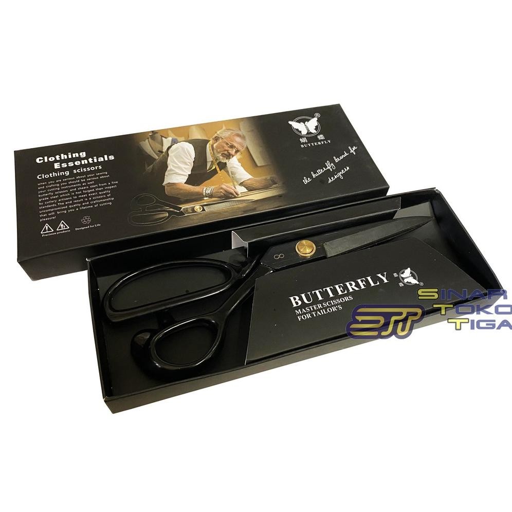 

Gunting Tailor Butterfly Gunting Bahan Kain ORIGINAL 8 - 9 - 10 - 12 inch Nugi