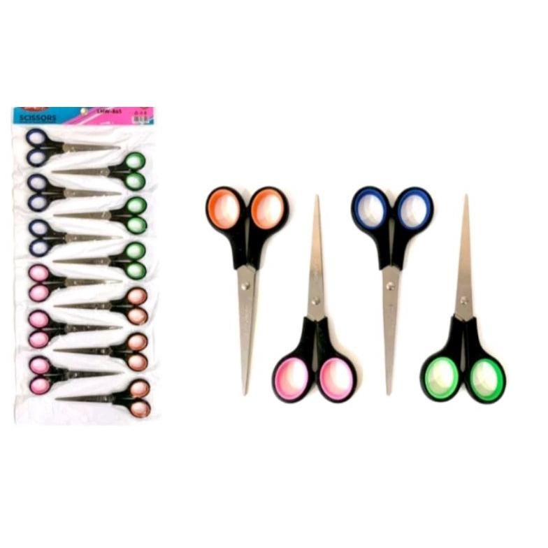 

(12pcs) Gunting kertas/ gunting kertas 4,5inch/gunting kertas 6,5inch Nugi