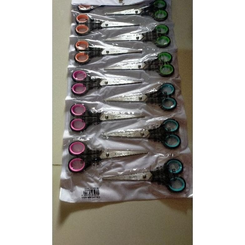 

Gunting Emigo Ukuran Besar Hw 6 Panjang 6,5 inch Harga untuk 1 Renteng isi 12 buah Nugi