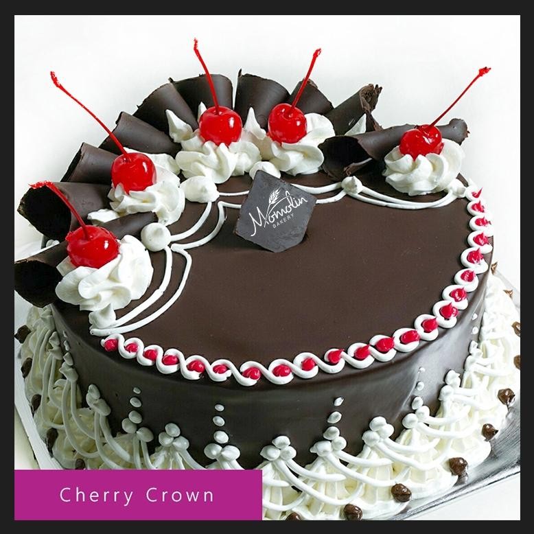 NO_MORE Momolin Bakery Kue Ultah Coklat - Birthday Cake - Kue Ultah Dewasa - Kue Ulang Tahun Coklat