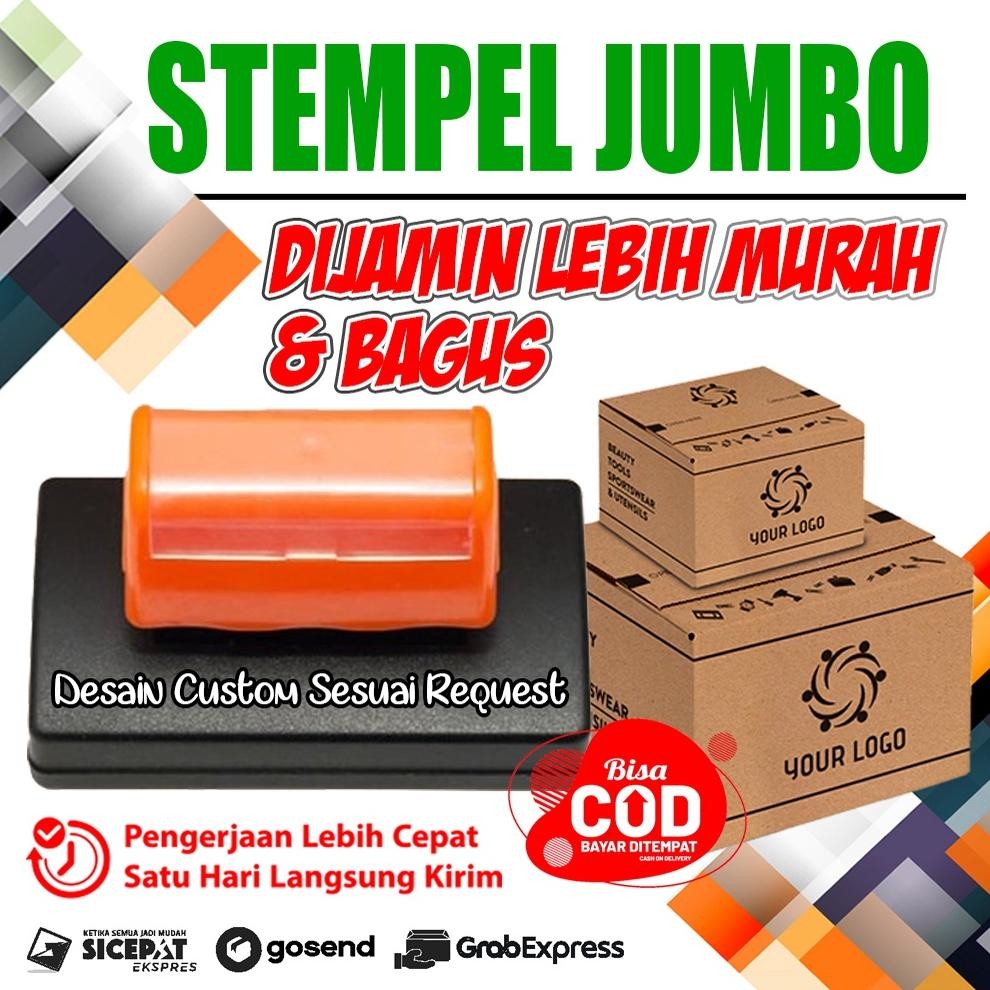 

Stempel Custom, Stempel Jumbo Super, Stempel Kardus, Stempel Besar Nugi