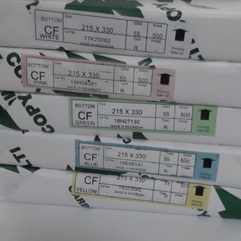 

kertas NCR /kertas nota merk MC isi 500 lembar ukuran folio Nugi