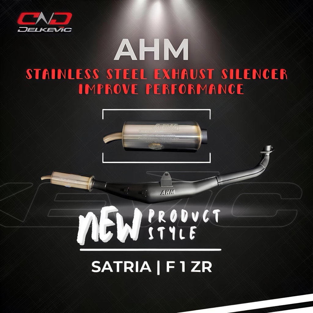 NUI Knalpot AHM F1ZR & Satria 2T – Selencer Stainless